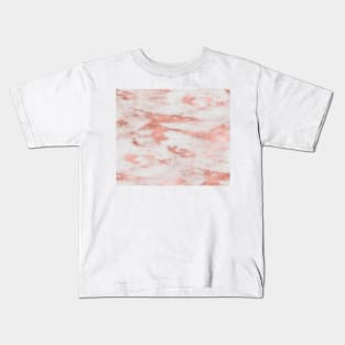 Dolcedo  - rose gold marble Kids T-Shirt